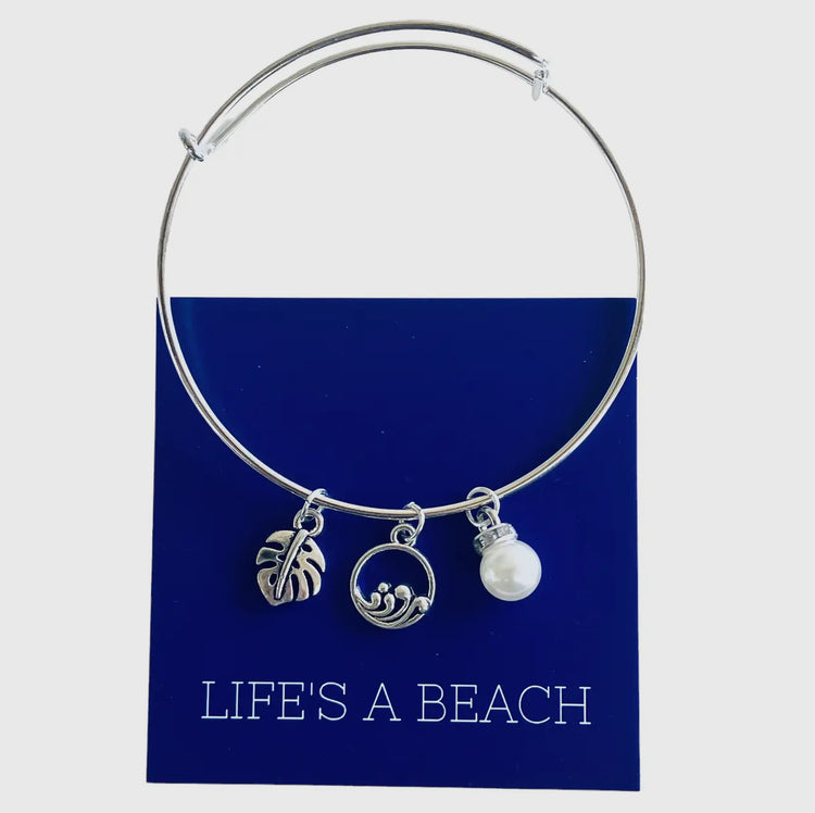 Splash Charm Bangle