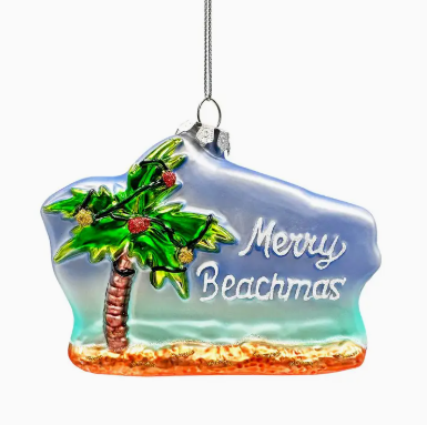 Merry Beachmas Ornament