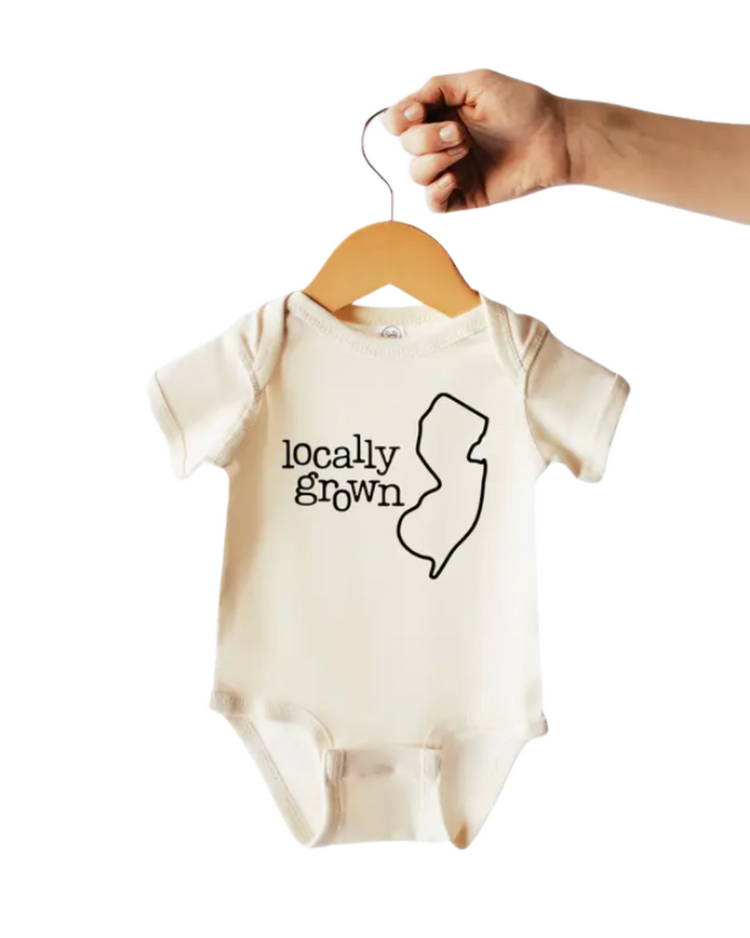 Locally Grown NJ Onesie
